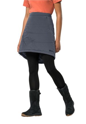 Jack Wolfskin Jack Wolfskin Alpengluehen Skirt Women Winterrock Damen XL blue dark navy – dark navy XL