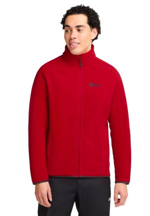 Jack Wolfskin Jack Wolfskin Waldweg FZ Men Fleecejacke Full-Zip mit 3-in-1 System Herren XXXL red adrenaline red – adrenaline red XXXL
