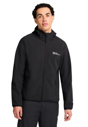 Jack Wolfskin Jack Wolfskin Schwanberg Hoody Men Winddichte Softshelljacke Herren XXXL black black – black XXXL