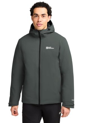 Jack Wolfskin Jack Wolfskin Cold SKY Ins Jacket Men Winddichte Isolationsjacke mit Wärmeschutz Herren XXL green slate green – slate green XXL