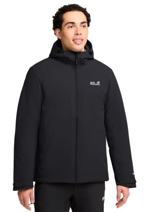 Jack Wolfskin Jack Wolfskin Cold SKY Ins Jacket Men Winddichte Isolationsjacke mit Wärmeschutz Herren L black black – black L