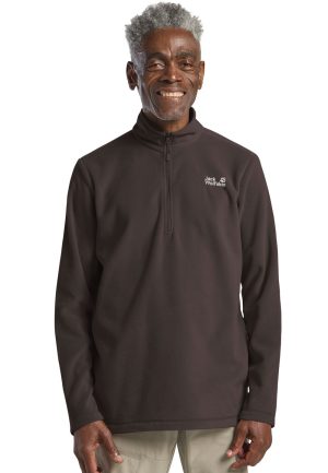 Jack Wolfskin Jack Wolfskin Wild Rebel 200 HZ Men Fleecepullover Herren XXXL brown peat – peat XXXL