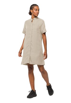 Jack Wolfskin Jack Wolfskin Mojave Dress Sommerkleid Damen M white white pepper – white pepper M