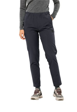 Jack Wolfskin Jack Wolfskin Bike Commute WI Pants Women Lange Hose Damen XXL blue dark navy – dark navy XXL