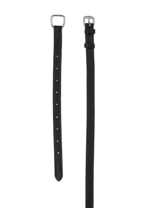 PS of Sweden Kehlriemen mit Silberbeschlägen flach Schwarz X-Full | kavalio - für mich und mein Pferd