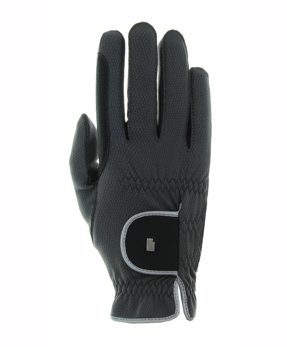 Roeckl Winterreithandschuh Malta Anthrazit/ Silber 6 1/2 | kavalio - für mich und mein Pferd