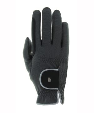 Roeckl Winterreithandschuh Malta Anthrazit/ Silber 7 1/2 | kavalio - für mich und mein Pferd