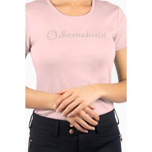 Samshield T-Shirt Damen Axelle Metal Dots Rose Gold FS 2022 Rosé XL | kavalio - für mich und mein Pferd