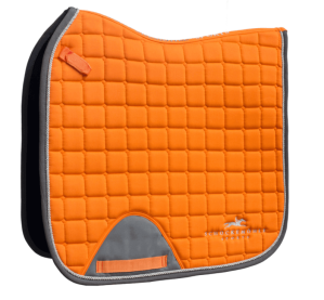 Schockemöhle Sports Power Pad Dressurschabracke Orange/Grey WB | kavalio - für mich und mein Pferd