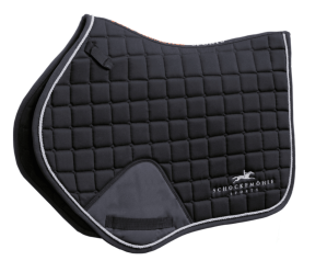 Schockemöhle Sports Schabracke Power Pad Springschabracke Black WB | kavalio - für mich und mein Pferd