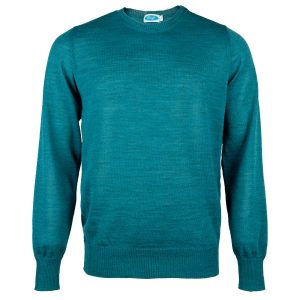 Reiff - Pullover Marcel - Merinopullover Gr 42/44 türkis