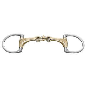 Sprenger D-Ring Trense Doppelt Gebrochen Dynamic RS WH Ultra 14 mm SENSOGAN® Rollengebiss 120 | kavalio - für mich und mein Pferd