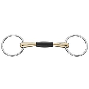 Sprenger Wassertrense Einfach Gebrochen Flex Control 18 mm SENSOGAN® Gummigelenk 125 | kavalio - für mich und mein Pferd