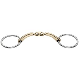 Sprenger Unterlegtrense Doppelt Gebrochen Novocontact 12 mm SENSOGAN® 135 | kavalio - für mich und mein Pferd