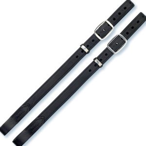 Stübben Steigbügelriemen Mono de Luxe Lederriemen Schwarz XL (88 cm) | kavalio - für mich und mein Pferd