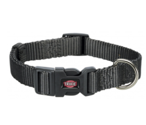 Trixie Premium Halsband Graphit M-L | kavalio - für mich und mein Pferd