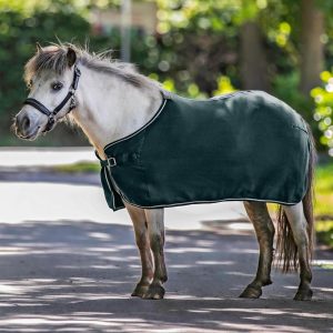 Waldhausen Abschwitzdecke Economic Fleece Tannengrün 85 cm | kavalio - für mich und mein Pferd