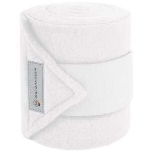 Waldhausen Fleecebandagen Basic Weiß WB | kavalio - für mich und mein Pferd