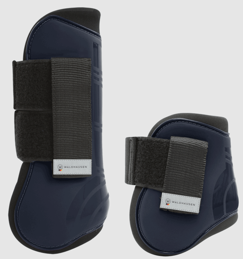 Waldhausen Gamaschen 4er Set Pro Nachtblau Warmblut | kavalio - für mich und mein Pferd