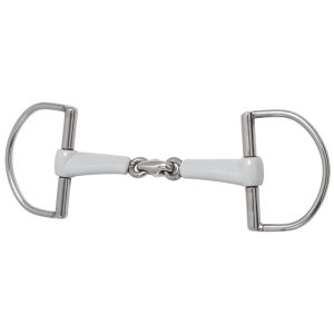 Beris Bits D-Ring Gebiss Doppelt Gebrochen Medium 18 mm Trense 135mm | kavalio - für mich und mein Pferd
