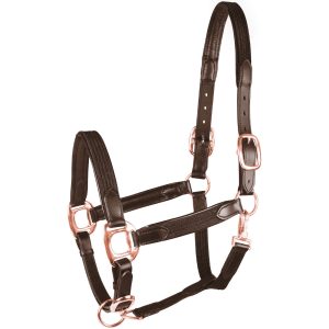 Waldhausen Halfter Star Mix Braun/Rosegold WB | kavalio - für mich und mein Pferd