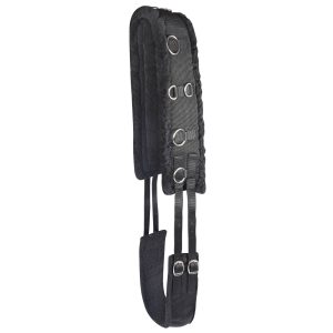 Waldhausen Longiergurt Teddyfleece Schwarz Shetty | kavalio - für mich und mein Pferd