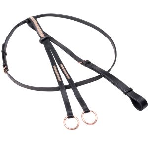 Waldhausen Martingal X-Line Rosé Schwarz WB | kavalio - für mich und mein Pferd