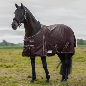 Waldhausen Outdoordecke 300g Economic Weidedecke Kastanienbraun/ Schwarz 135 cm | kavalio - für mich und mein Pferd