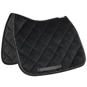 Waldhausen Schabracke Dressur Velvet Schwarz Full | kavalio - für mich und mein Pferd