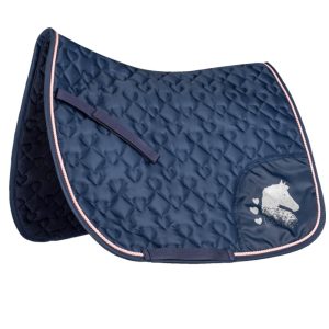 Waldhausen Schabracke Lucky Heart Nachtblau | kavalio - für mich und mein Pferd