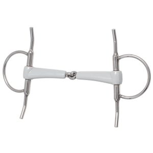 Beris Bits Schenkeltrense Einfach Gebrochen Medium 18 mm Gebiss 145mm | kavalio - für mich und mein Pferd