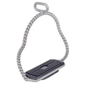 Waldhausen Steigbügel Island Twisted Silber | kavalio - für mich und mein Pferd