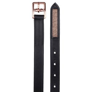 Waldhausen Steigbügelriemen X-Line Rosé Schwarz | kavalio - für mich und mein Pferd