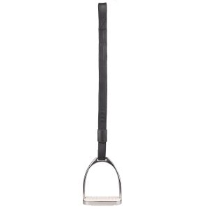 Waldhausen Steigbügelschlaufen Leder X-Line Schwarz | kavalio - für mich und mein Pferd