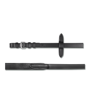 Waldhausen Trensenzügel Leder Soft X-Line Schwarz | kavalio - für mich und mein Pferd