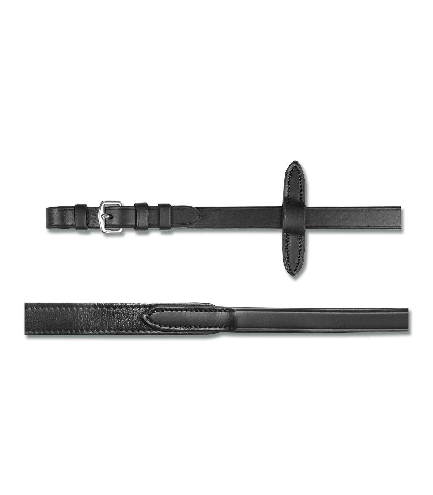 Waldhausen Trensenzügel Leder Soft X-Line Schwarz | kavalio - für mich und mein Pferd