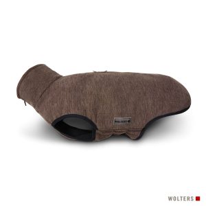 Wolters Fleecejacke Casual Soft & Dry Hundemantel Braun 44 cm | kavalio - für mich und mein Pferd