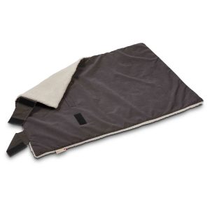 Wolters Hundedecke Vagabund Reisedecke Grau 100 x 70 cm | kavalio - für mich und mein Pferd