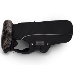 Wolters Winterhundemantel Amundsen Hundemantel Schwarz 40 cm | kavalio - für mich und mein Pferd