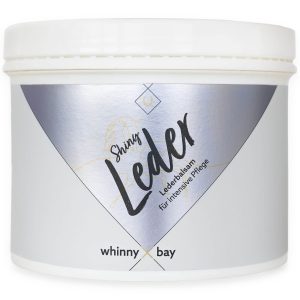 whinny X bay Lederbalsam Shiny Leder Lederpflege Lederöl | kavalio - für mich und mein Pferd
