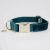 Kentucky Dogwear Hundehalsband Velvet Halsband Emerald L | kavalio – für mich und mein Pferd
