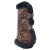 Kentucky Horsewear Gamaschen Bamboo Elastik Kunstfell Braun/Schwarz L | kavalio – für mich und mein Pferd