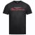 BEN SHERMAN Flocked Logo Herren T-Shirt 0076268-BLACK Gr. L