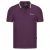 BEN SHERMAN Twin Tipped Herren Polo-Shirt 0076270-PLUM Gr. S