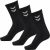 hummel Basic Sportsocken 3 Paar schwarz 022030-2001 Gr. 41-45