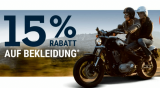 15% auf Motorradbekleidung bei Polo Motorrad !