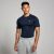 MP Herren Tempo nahtloses T-Shirt mit Grafikelement – Marineblau – XXL