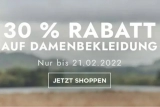 30% auf Damenbekleidung bei Mountain Warehouse