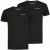 LOTTO Herren Unterhemden T-Shirt 2er-Pack schwarz 39510918 Gr. XL