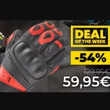 Bogotto Sprint perforierte Motorradhandschuhe für nur 57,94€ inkl. Versand statt 129,95€